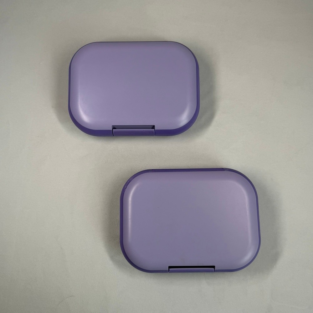 Bentgo Kids Chill Lunch Box Leak-Proof Purple 2-Pack with Built-in Ice Packs - Picture 2 of 6